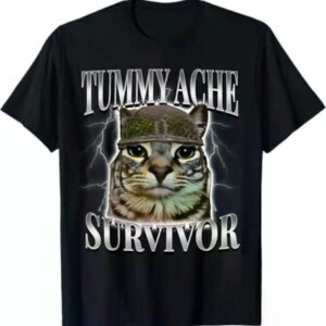 Tummy Ache Survivor Graphic T-shirt