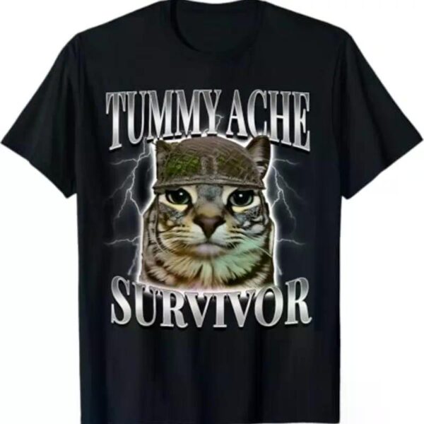 Tummy Ache Survivor Graphic T-shirt