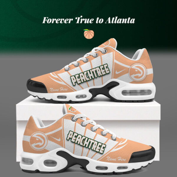 Limited Edition Hawks Basketball City Edition Peachtree Custom C081 Shoes-PU25080417