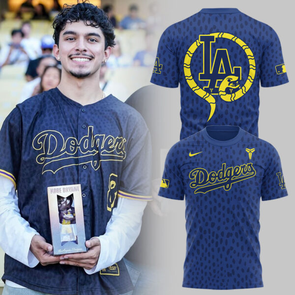 Limited Edition Dodgers Baseball Celebrating Kobe’s bobblehead night at Dodger Stadium TShirt-LL2508120100