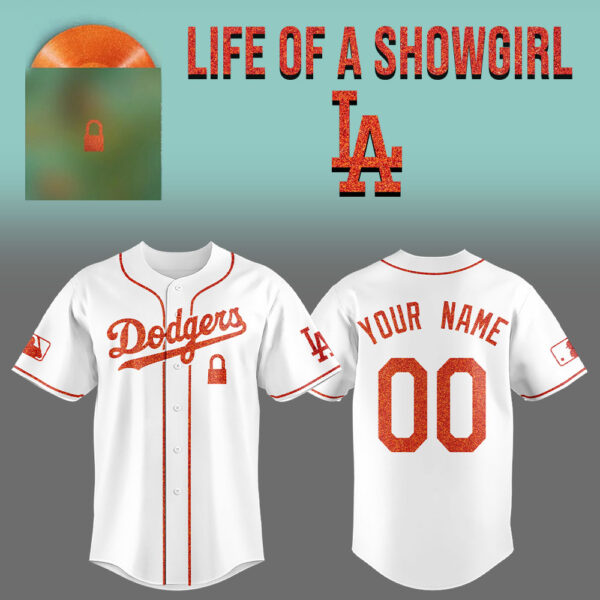 Limited Edition Dodgers Baseball 'Life Of A Dodgers' W Custom Jersey-LL250814016