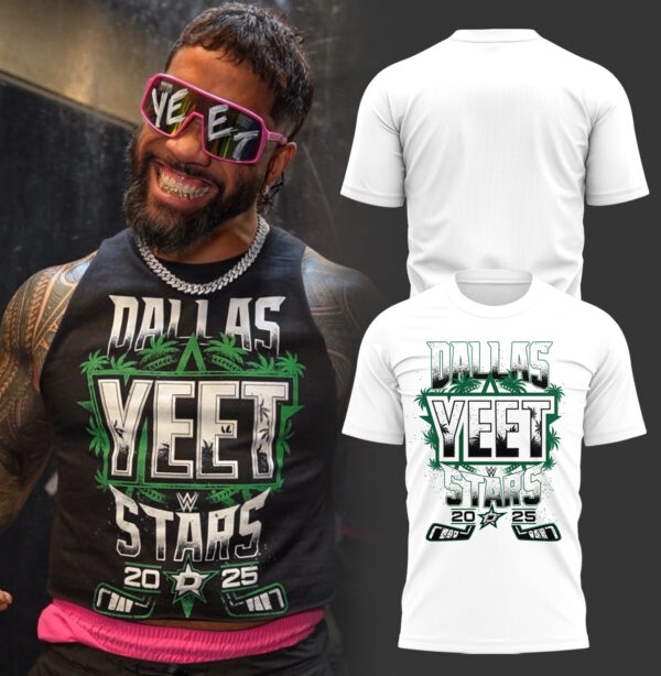 Limited Edition Dallas Stars x Y.E.E.T White TShirt -PU0122251005