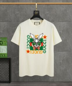 New Arrival Luxury Brand Cotton Jersey Men Women’s T-shirt PEA06082401