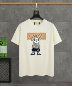 New Arrival Luxury Brand Cotton Jersey Men Women’s T-shirt PEA06082403