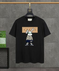 New Arrival Luxury Brand Cotton Jersey Men Women’s T-shirt PEA06082404