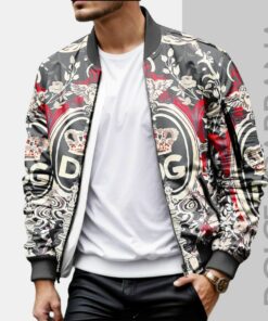 Limited Edition Bomber Jacket Luxury Brand Unisex  LL240917024