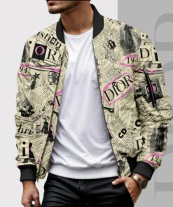 High Quality Limited Edition Bomber Jacket Luxury Brand Unisex  LL260924008