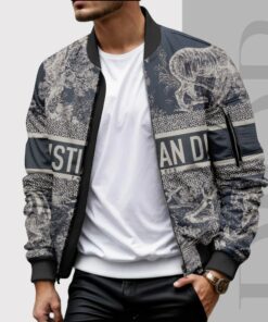 High Quality Limited Edition Bomber Jacket Luxury Brand Unisex  LL260924020