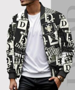 High Quality Limited Edition Bomber Jacket Luxury Brand Unisex  LL260924026