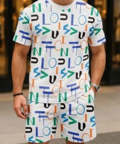 Limited Edition T-Shirt & Shorts Set 2025 LUX-TX+STK-0JIL46DSN