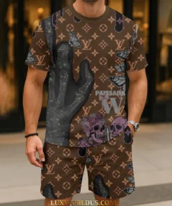 Limited Edition T-Shirt & Shorts Set 2025 LUX-TX+STK-0PMLQE67Z