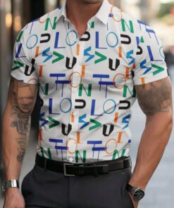 New 2026 - Luxury Brand Men Short Sleeved Shirts