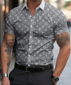 New 2026 - Luxury Brand Men Short Sleeved Shirts