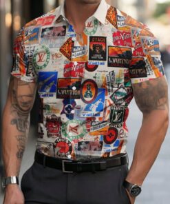 New 2026 - Luxury Brand Men Short Sleeved Shirts