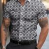 New 2026 - Luxury Brand Men Short Sleeved Shirts