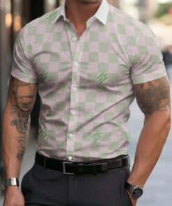 New 2026 - Luxury Brand Men Short Sleeved Shirts