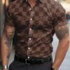 New 2026 - Luxury Brand Men Short Sleeved Shirts