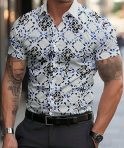 New 2026 - Luxury Brand Men Short Sleeved Shirts