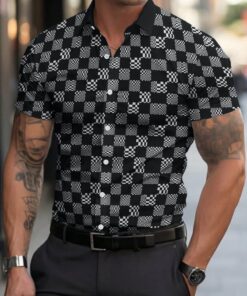 New 2026 - Luxury Brand Men Short Sleeved Shirts