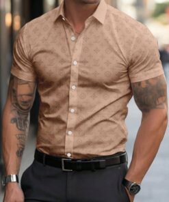 New 2026 - Luxury Brand Men Short Sleeved Shirts