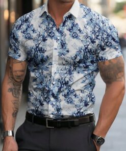 New 2026 - Luxury Brand Men Short Sleeved Shirts