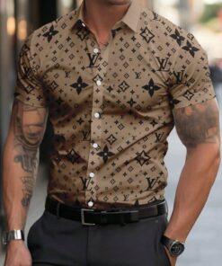 New 2026 - Luxury Brand Men Short Sleeved Shirts