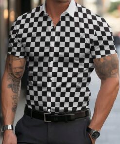 New 2026 - Luxury Brand Men Short Sleeved Shirts