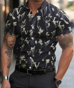 New 2026 - Luxury Brand Men Short Sleeved Shirts