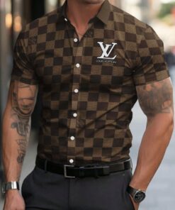 New 2026 - Luxury Brand Men Short Sleeved Shirts