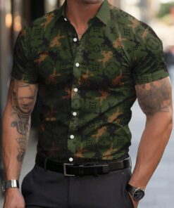 New 2026 - Luxury Brand Men Short Sleeved Shirts