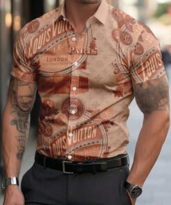 New 2026 - Luxury Brand Men Short Sleeved Shirts