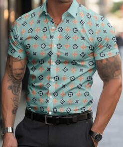 New 2026 - Luxury Brand Men Short Sleeved Shirts