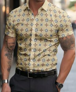 New 2026 - Luxury Brand Men Short Sleeved Shirts