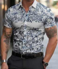 New 2026 - Luxury Brand Men Short Sleeved Shirts