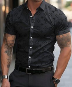 New 2026 - Luxury Brand Men Short Sleeved Shirts