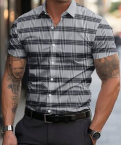 New 2026 - Luxury Brand Men Short Sleeved Shirts