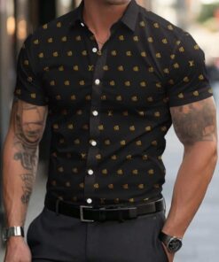 New 2026 - Luxury Brand Men Short Sleeved Shirts