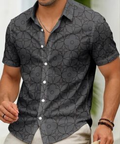 New 2026 - Luxury Brand Men Short Sleeved Shirts