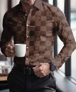 New 2026- Premium Long Sleeve Button Shirt AZQ270226021