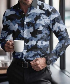 New 2026- Premium Long Sleeve Button Shirt AZQ270226024