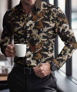 New 2026- Premium Long Sleeve Button Shirt AZQ270226028