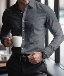 New 2026- Premium Long Sleeve Button Shirt AZQ270226035