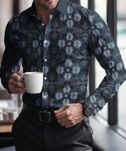 New 2026- Premium Long Sleeve Button Shirt AZQ270226036