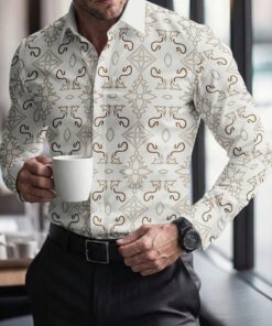 New 2026- Premium Long Sleeve Button Shirt AZQ270226037