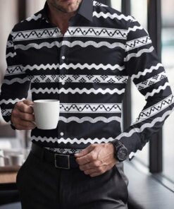 New 2026- Premium Long Sleeve Button Shirt AZQ270226038