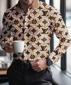 New 2026- Premium Long Sleeve Button Shirt AZQ270226041