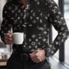 New 2026- Premium Long Sleeve Button Shirt AZQ270226044