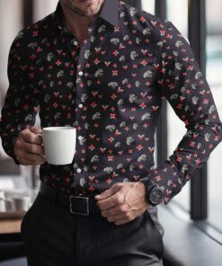 New 2026- Premium Long Sleeve Button Shirt AZQ270226051