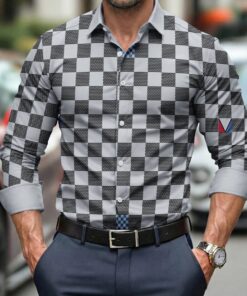 New 2026- Premium Long Sleeve Button Shirt AZQ270226054