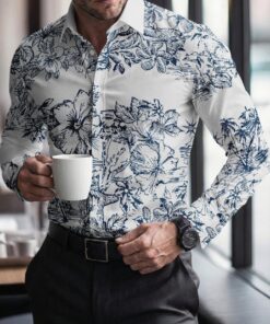 New 2026- Premium Long Sleeve Button Shirt AZQ270226056